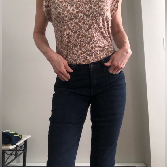 GAP Women's Boot Cut Jeans - Dark Blue - Picture 3 of 8